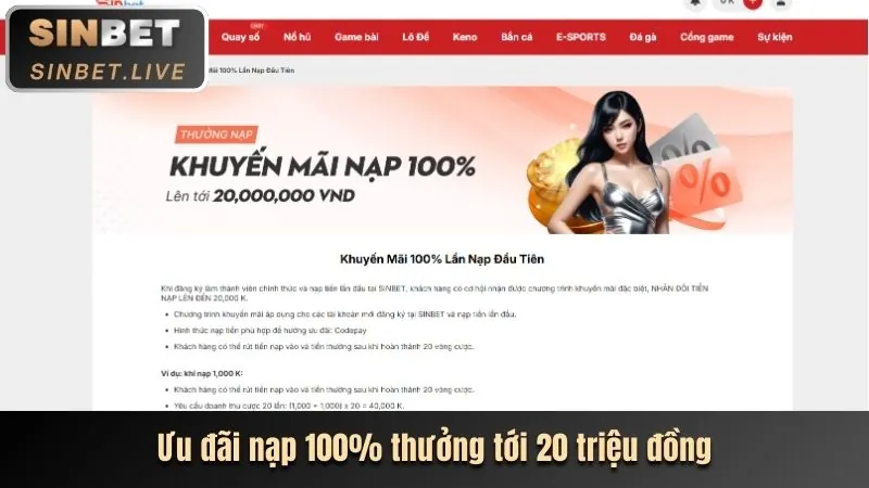 Hoàn trả casino SHBET